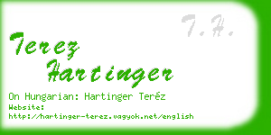 terez hartinger business card