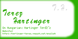 terez hartinger business card